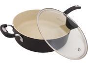 The Stone Earth All In One Sauce Pan by Ozeri with 100% APEO PFOA Free Stone Derived Non Stick Coating from Germany