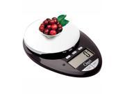 Ozeri ZK12S B Pro II Digital Kitchen Scale 1g to 12 lbs Capacity with Countdown Kitchen Timer Black