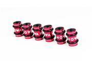 MOWA Alloy Cable Donuts MTB Road For Derailleur Frame use 6pcs 3g Red