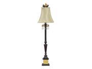 Dimond Black Era Gold Acorn Drop Table Lamp