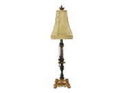 Dimond Black Gold Leaf Josephine Table Lamp