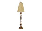 Dimond Gold Leaf Black Dragonfly Column Table Lamp