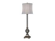 Dimond Clear Polished Nickel Corvallis Table Lamp