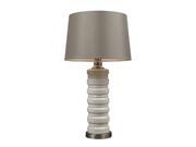 Dimond Cream Crackle HGTV Table Lamp