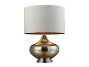 Dimond Gold Mercury Glass Polished Nickel HGTV Table Lamp