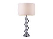 Dimond Clear Crystal and Chrome Armagh Table Lamp