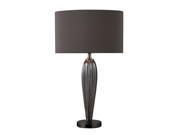 Dimond Steel Smoked and Black Nickel Carmichael Table Lamp