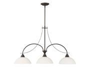 Feiss Boulevard 3 Light Island Chandelier Oil Rubbed Bronze F1886 3ORB