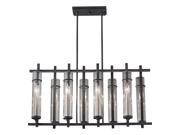 Feiss Ethan 8 Light Chandelier Antique Forged Iron F2630 8AF BS