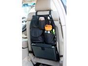 YupBizauto Brand Car Auto Front or Back Seat Organizer Holder Multi Pocket Travel Storage Bag Black Color