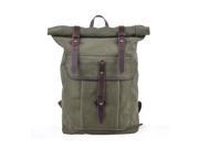 Gootium 60408AMG Vintage Unisex Canvas Backpack Rucksack Casual Day Pack Army Green
