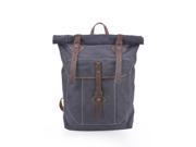 Gootium 60408GRY Vintage Unisex Canvas Backpack Rucksack Casual Day Pack Grey
