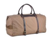 Gootium Canvas Duffel Bag Vintage Style Weekend Shoulder Sports Gym Bag