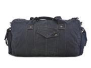 Gootium Vintage Canvas Duffel Bag Travel Tote Weekend Handbag Sports Gym Bag