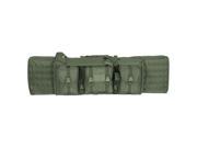 Voodoo Tactical 42 in OD MOLLE Soft Rifle Carrying Case Padded Gun Bag