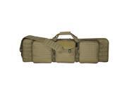 Deluxe Lockable Voodoo Tactical 42 inch MOLLE Soft Rifle Case Coyote Tan