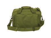 Large Tan two in one Range Bag with Removeable Center Pistol Compartment