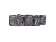 Enhanced Voodoo Tactical 42 inch MOLLE Soft Rifle Case Woodland Camo