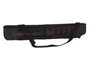 Voodoo Tactical MOLLE Shotgun Scabbard fits 18 inch Remington 870 Black
