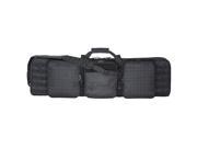 Deluxe Lockable Voodoo Tactical 42 inch MOLLE Soft Rifle Case Black