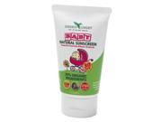Baby Natural Sunscreen SPF 30 Goddess Garden 3.5 oz Cream