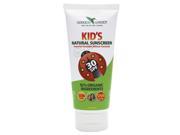Kids Natural Sunscreen SPF 30 Goddess Garden 6 oz Liquid