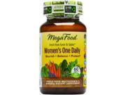 Women s One Daily DailyFoods Vegetarian MegaFood 60 Tablet