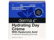 Derma E Hydrating Day Creme w Hyaluronic Acid 2 oz