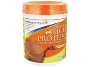Growing Naturals Rice Protein Isolate Organic Chocolate Power 16.8 oz