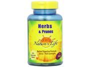 Herbs Prunes Formula Vegetarian Nature s Life 250 Tablet