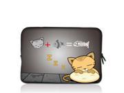 Cat happiness 14 14.4 inch Notebook Laptop Case Sleeve Carrying bag for Lenovo Y470 Y480 ASUS A43 N46 X84 Samsung 530 Q470 Q460 DELL Inspiron 14R Vostro 1450