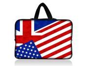 US FLAG 9.7 10 10.2 inch Laptop Netbook Tablet Case Sleeve Carrying bag with Hide Handle For iPad Asus EeePC Acer Aspire one Dell inspiron mini Samsung N145