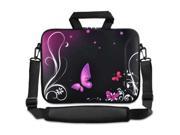 Purple Butterfly 9.7 10 10.2 inch Laptop Netbook Tablet Shoulder Case Carrying Sleeve bag For Apple iPad Asus EeePC Acer Aspire one Dell inspiron mini Samsun