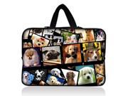Many Dogs 11.6 12.1 inch Notebook Laptop Case Sleeve Carrying bag with Hide Handle for Google 11.6 Chromebook DELL E6230 XT2 XPS Duo Samsung 350U 400B ASUS B