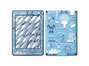 For Amazon Kindle Paperwhite Skin Blue Playful Full Body Decals Protector Stickers Covers AKP1325 04