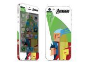For Apple iPhone 5 Skins theAvengers Men Full Body Decals Protector Stickers Covers MAC1208 24