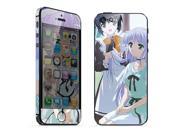 For Apple iPhone 5 Skins Cartoon Pretty Girl Full Body Decals Protector Stickers Covers MAC1208 262