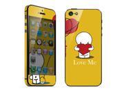 For Apple iPhone 5 Skins Love Me Full Body Decals Protector Stickers Covers MAC1208 155