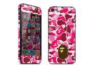 For Apple iPhone 5 Skins Gorilla Pink Full Body Decals Protector Stickers Covers MAC1208 27