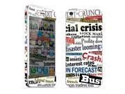 For Apple iPhone 5 Skins Newspaper Full Body Decals Protector Stickers Covers MAC1208 85