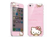 For Apple iPhone 5 Skins Cute Cat Full Body Decals Protector Stickers Covers MAC1208 100