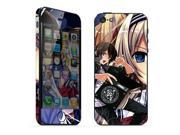 For Apple iPhone 5 Skins Cartoon Lovely Girl Full Body Decals Protector Stickers Covers MAC1208 192