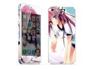 For Apple iPhone 5 Skins Cartoon Pretty Girl Full Body Decals Protector Stickers Covers MAC1208 199