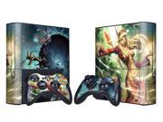 For Microsoft Xbox 360 E Skins Console Stickers Personalized Games Decals Wiht Controller Protector Covers BOX1330 202