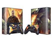 For Microsoft Xbox 360 E Skins Console Stickers Personalized Games Decals Wiht Controller Protector Covers BOX1330 186
