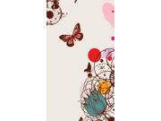 For Apple iPhone 5C Skins Butterfly Flower Full Body Decals Stickers Covers Screen Protector MAC1336 45