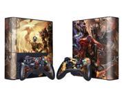 For Microsoft Xbox 360 E Skins Console Stickers Personalized Games Decals Wiht Controller Protector Covers BOX1330 260