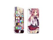 Apple iPhone 5S Skins Cartoon Girl Full Body Decals Stickers Covers Screen Protector MAC1338 254