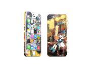 Apple iPhone 5S Skins Cartoon Lovely Girl Full Body Decals Stickers Covers Screen Protector MAC1338 266