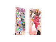 Apple iPhone 5S Skins Cartoon Girl Full Body Decals Stickers Covers Screen Protector MAC1338 225